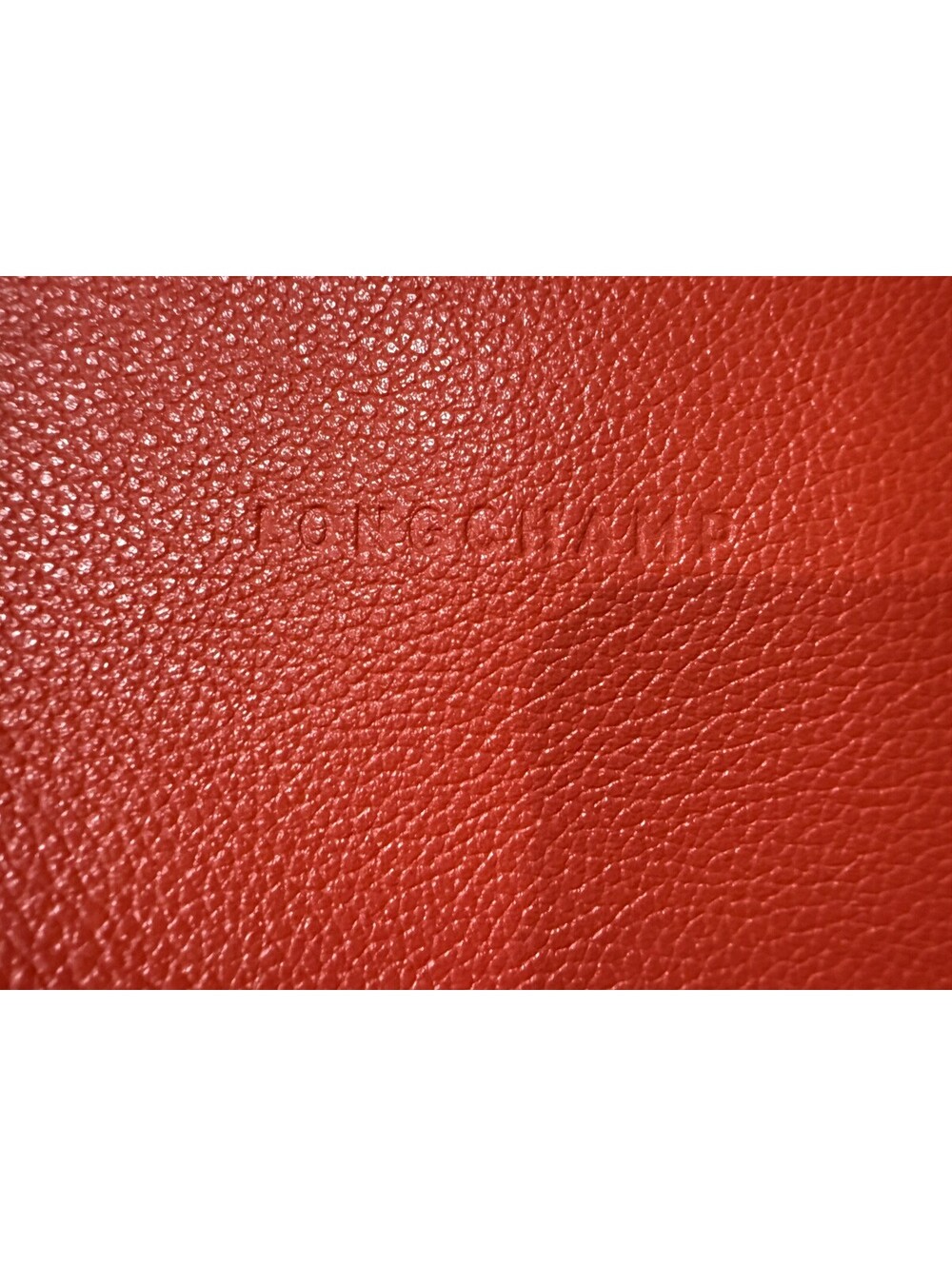 Longchamp Le Foulonne Coral Leather Small Crossbody Bag Mint - Picture 5 of 5